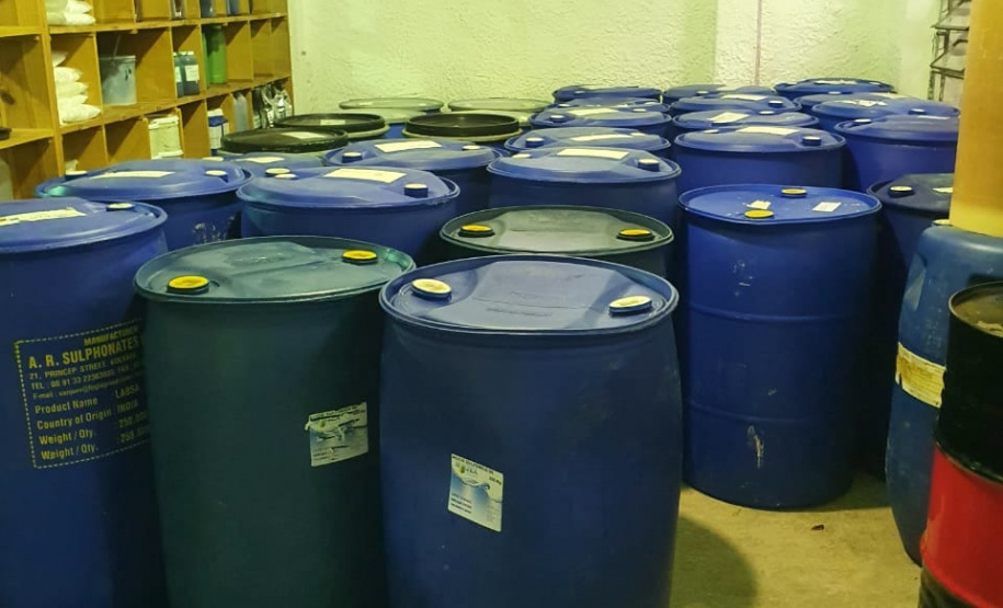 Fábrica interna do Depen produz 60 mil litros de produtos de limpeza e higiene por mês