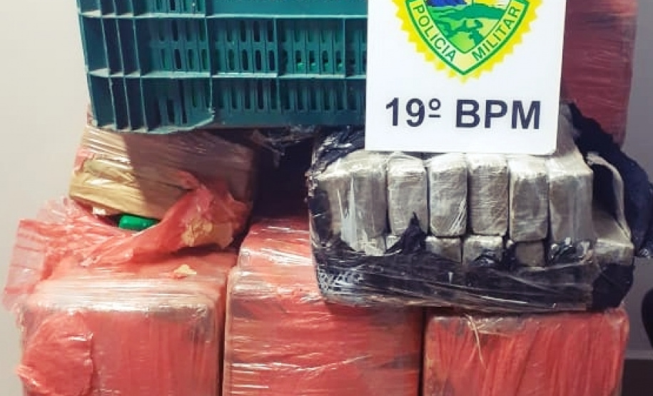 PCPR apreende 712 quilos de maconha e prende suspeitos de tráfico em Toledo