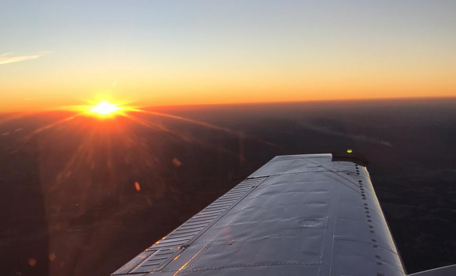 Avião reforça frota aérea da Polícia Civil