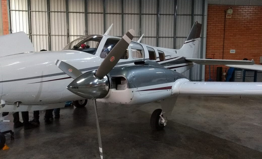 Avião reforça frota aérea da Polícia Civil