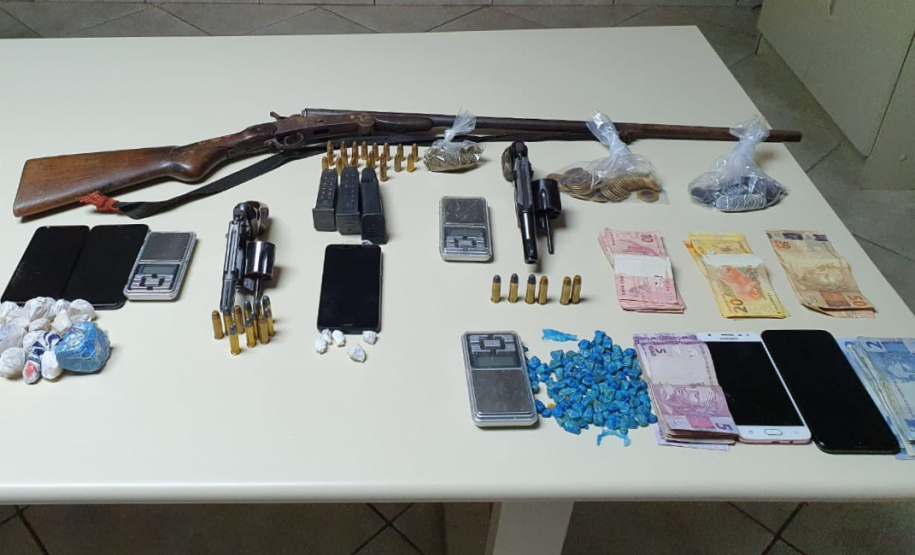 PCPR prende seis pessoas em ações de combate ao tráfico de drogas no Oeste