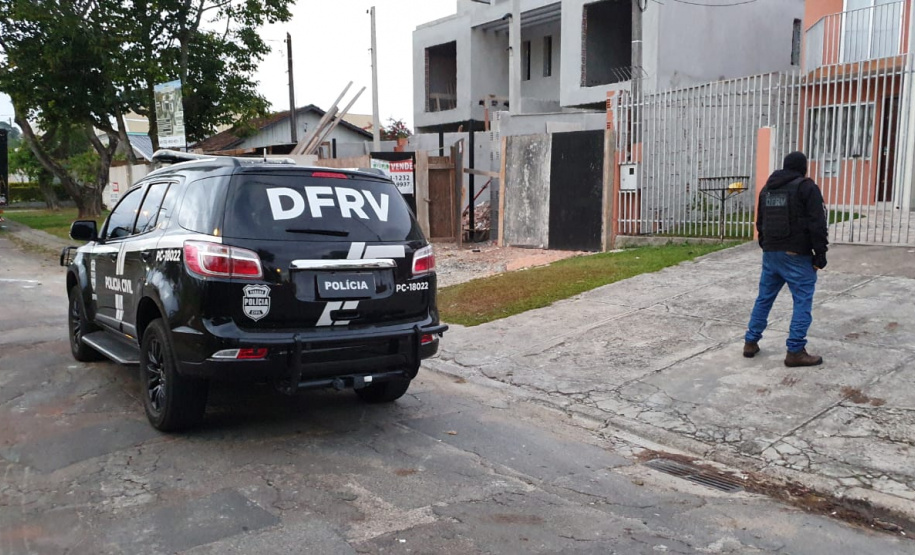 PCPR pende suspeito de furtos e roubos de veículos em Curitiba e RMC