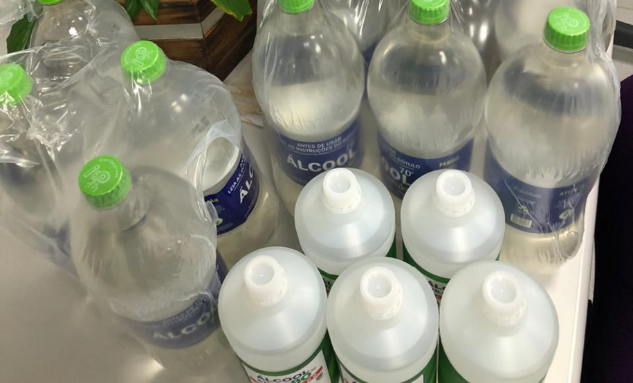 PCPR entrega kits de proteção contra a Covid-19 aos policiais civis