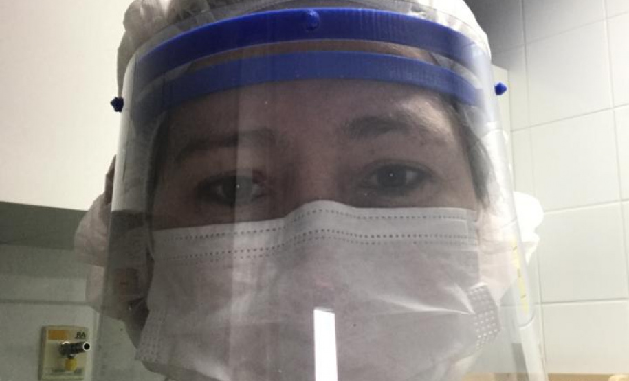 Penitenciária de Londrina produz escudos faciais e novo modelo de máscaras para hospitais da região