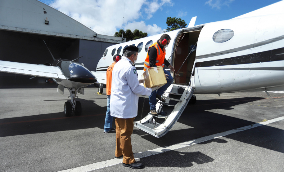 Aeronaves já transportaram 4.569 amostras para testes de coronavírus