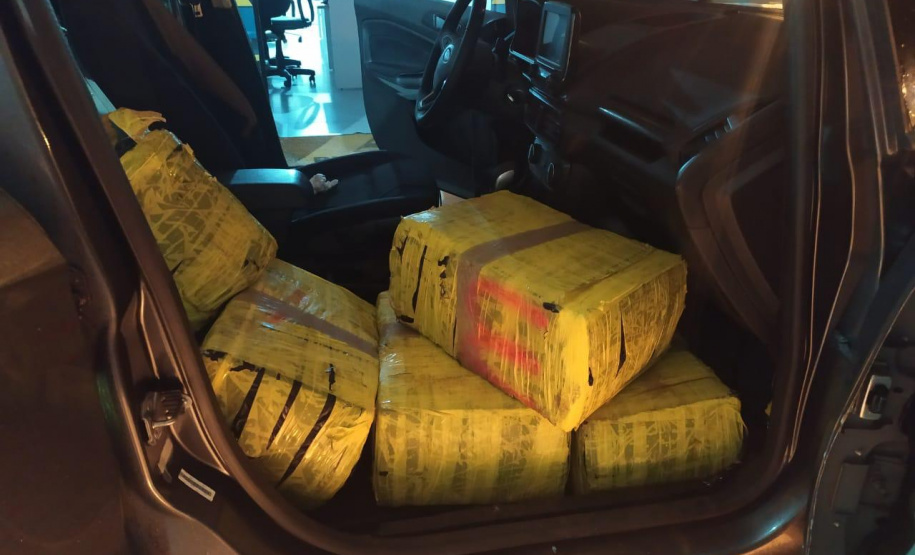 Mais de meia tonelada de maconha e Skank é apreendida pelo BPRv no Noroeste do estado