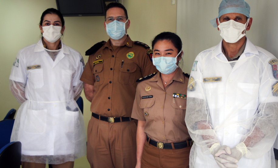 HPM disponibiliza vacinas da gripe para servidores da Secretaria da Segurança em Curitiba