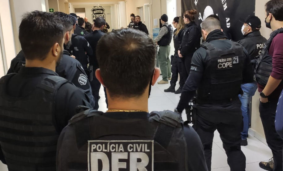 PCPR desmantela associação criminosa envolvida em roubos a lojas de eletrônicos em Curitiba e RMC