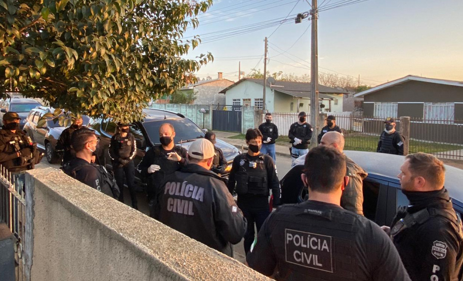 PCPR prende suspeitas em operação contra roubo e tráfico de drogas