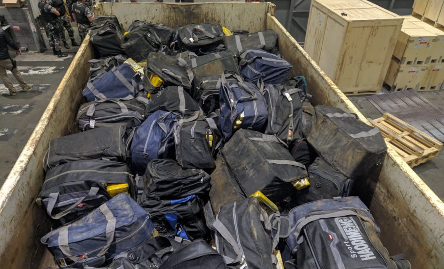 Apreensão de drogas cresce quase 40% no Paraná