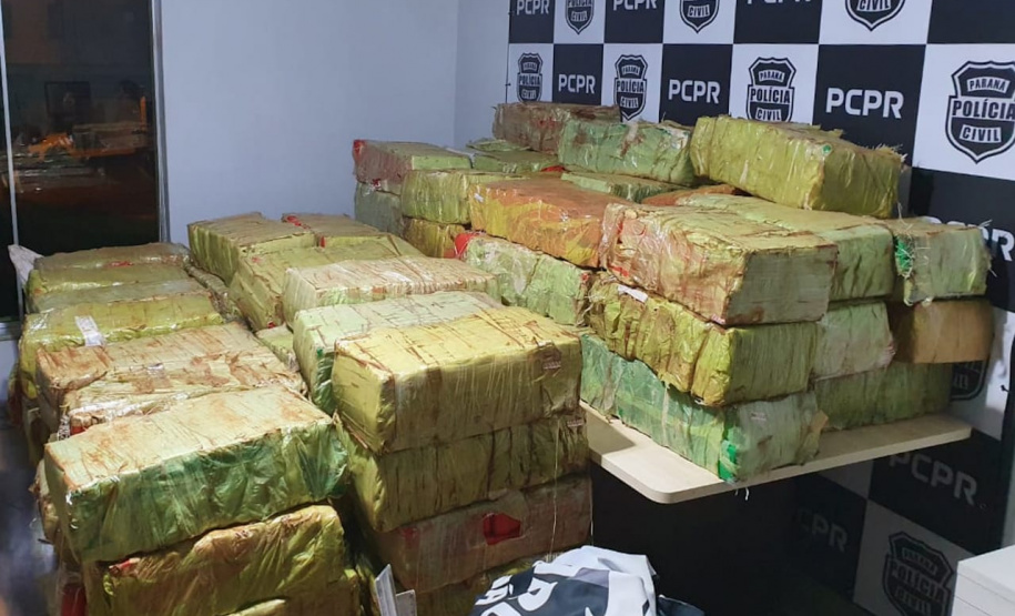 PCPR apreende 3,1 toneladas de maconha no Norte do Estado