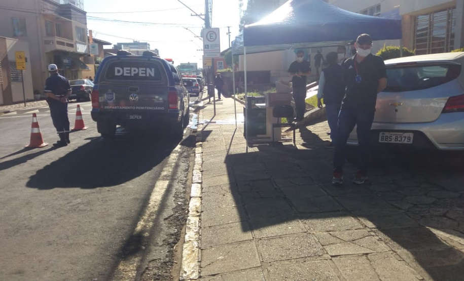 Depen de Guarapuava quer trocar 2 mil máscaras por alimentos em ação social