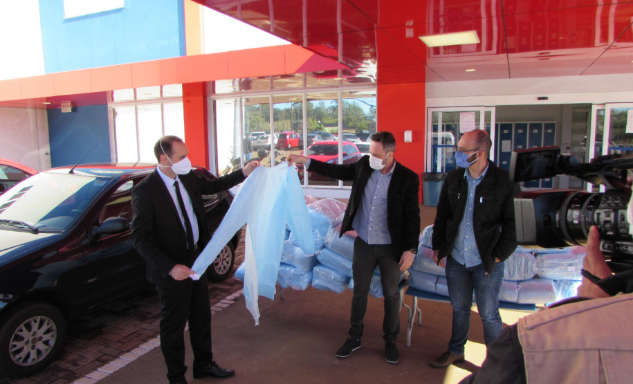 Depen de Cascavel já repassou mais de 3,6 mil jalecos a profissionais da saúde do município