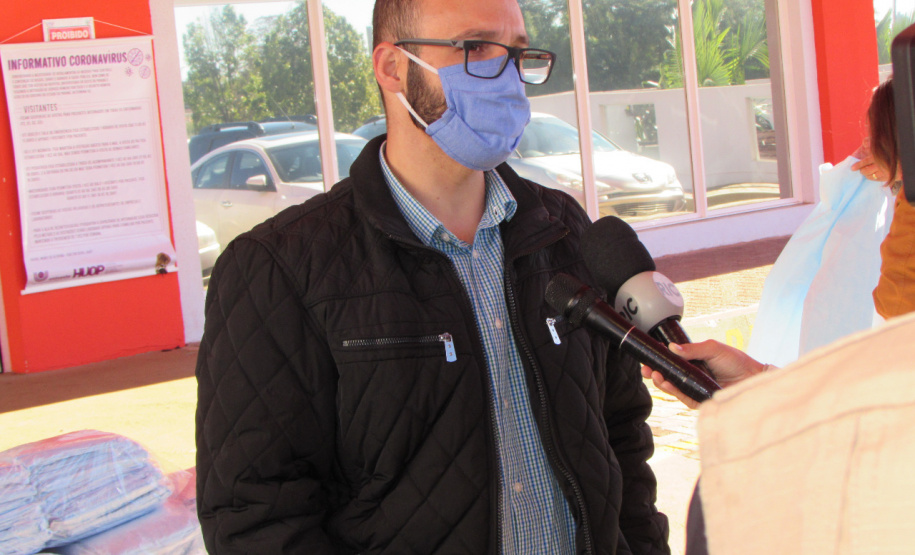 Depen de Cascavel já repassou mais de 3,6 mil jalecos a profissionais da saúde do município