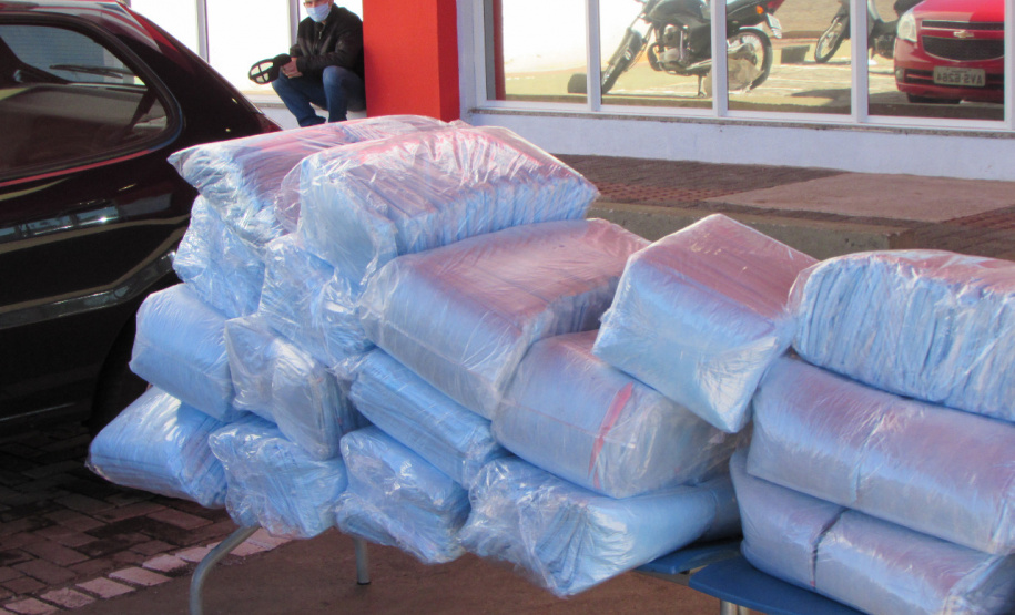 Depen de Cascavel já repassou mais de 3,6 mil jalecos a profissionais da saúde do município