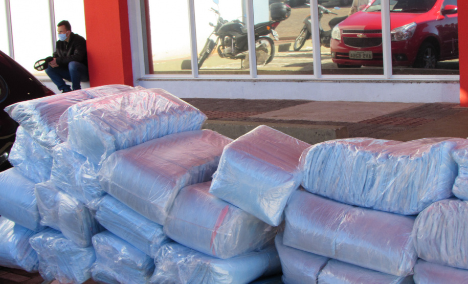 Depen de Cascavel já repassou mais de 3,6 mil jalecos a profissionais da saúde do município