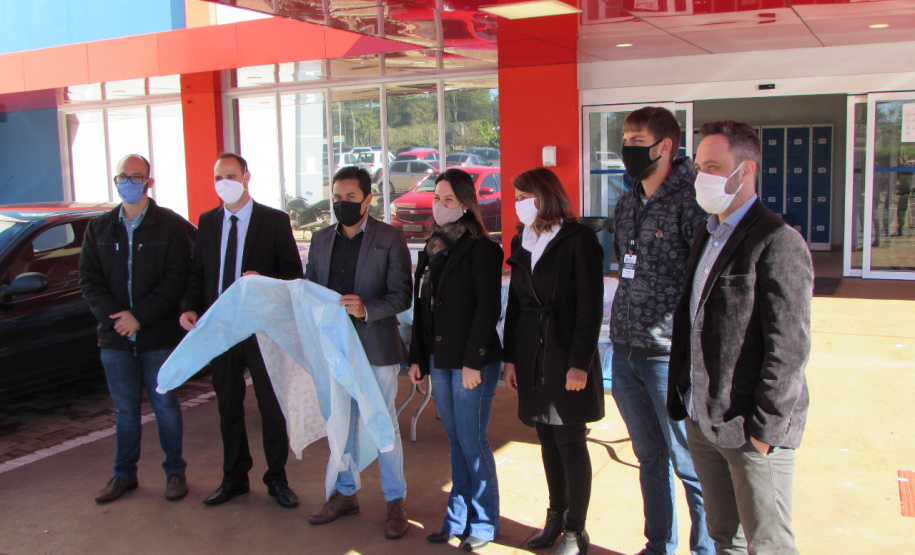 Depen de Cascavel já repassou mais de 3,6 mil jalecos a profissionais da saúde do município