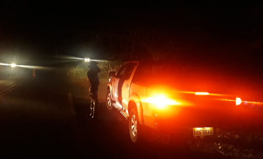 Polícia Ambiental faz operação no Norte do estado e apreende 300 metros de redes de pesca