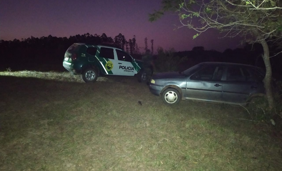 Polícia Ambiental faz operação no Norte do estado e apreende 300 metros de redes de pesca