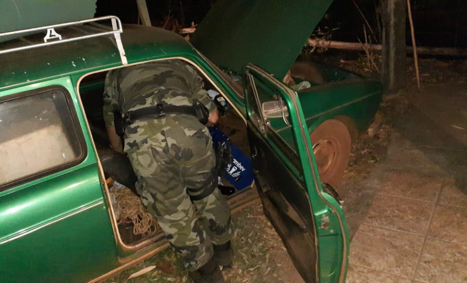 Polícia Ambiental faz operação no Norte do estado e apreende 300 metros de redes de pesca