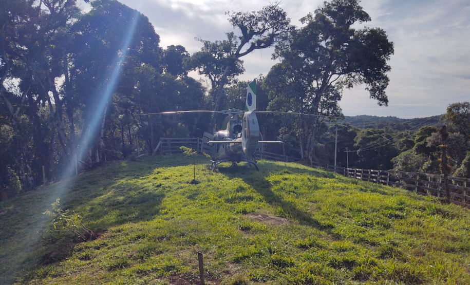 BPMOA faz resgate aeromédico após homem se afogar em São José dos Pinhais, na RMC