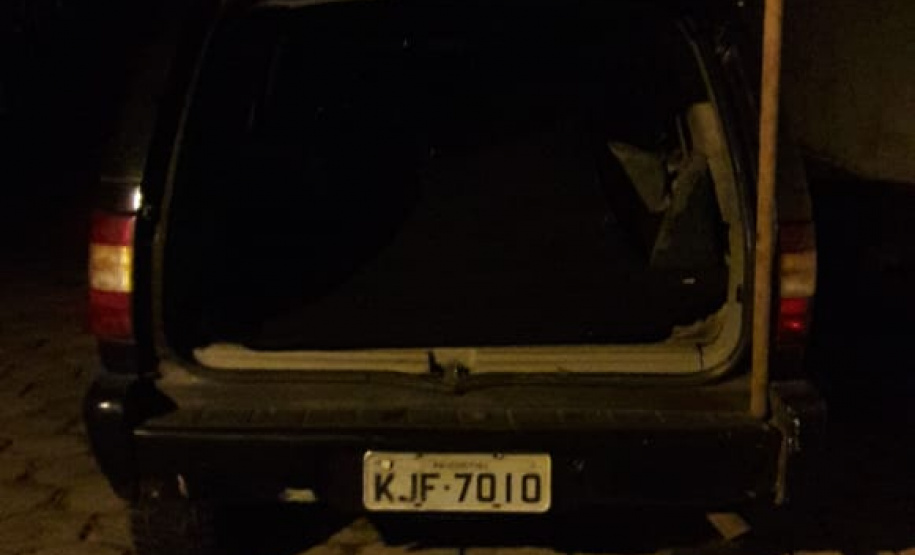 Carro carregado com 391 quilos de maconha é localizado pela PM em Foz do Iguaçu