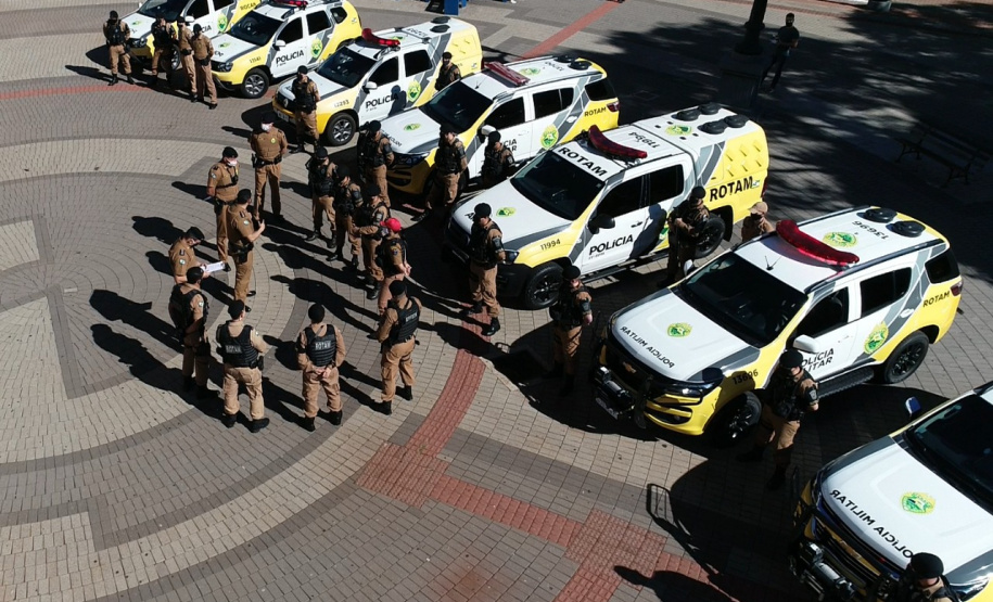 Operação Ostensividade II leva mais segurança para as cidades de Cascavel (PR) e Pato Branco (PR)