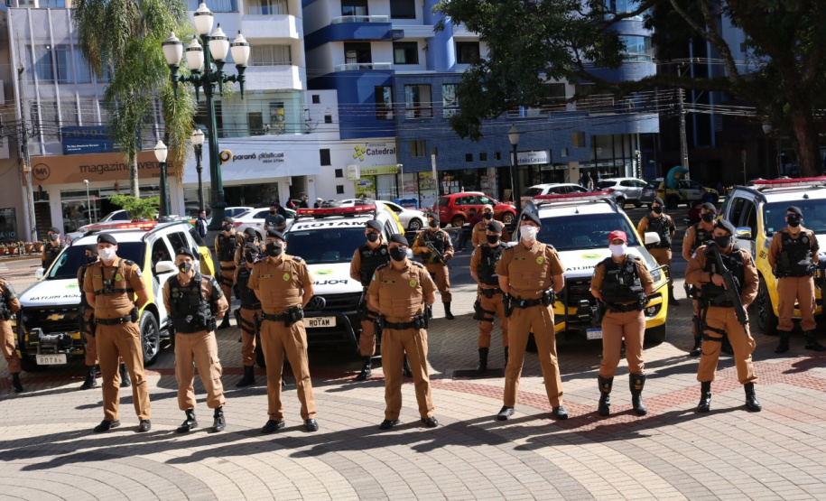 Operação Ostensividade II leva mais segurança para as cidades de Cascavel (PR) e Pato Branco (PR)