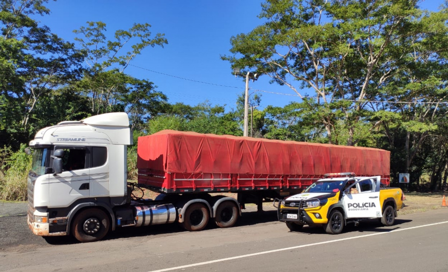 BPRv apreende carga de cigarros avaliada em R$ 1 milhão no Norte do estado