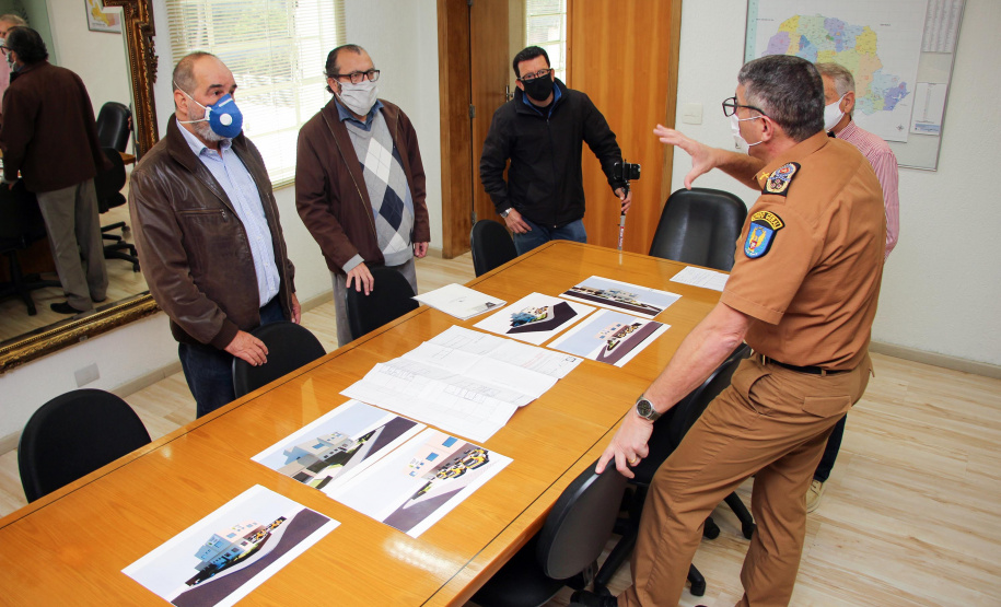 Comunidade faz parceria para construção de nova sede da PM no Campo Comprido, em Curitiba