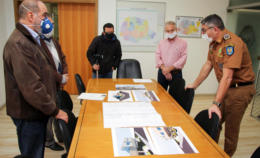 Comunidade faz parceria para construção de nova sede da PM no Campo Comprido, em Curitiba