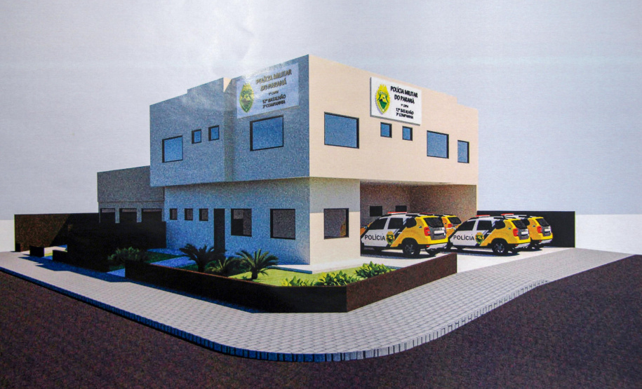Comunidade faz parceria para construção de nova sede da PM no Campo Comprido, em Curitiba