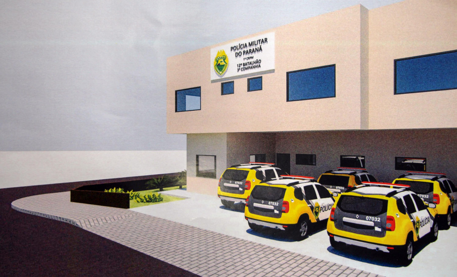 Comunidade faz parceria para construção de nova sede da PM no Campo Comprido, em Curitiba