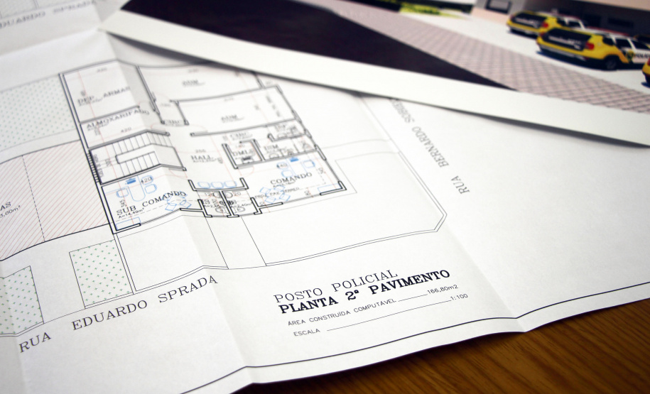 Comunidade faz parceria para construção de nova sede da PM no Campo Comprido, em Curitiba