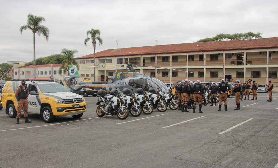 PM lança Operação Tático Móvel na Capital com 90 policiais e apoio de helicóptero
