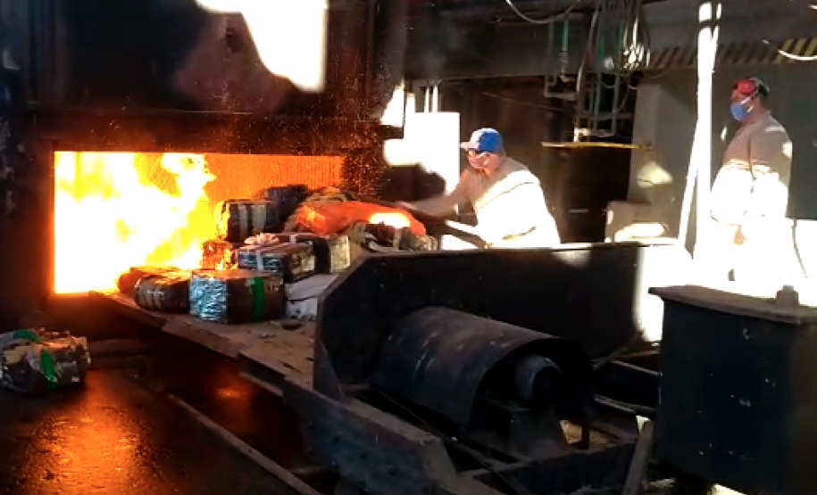 PCPR incinera 3,1 toneladas de droga em Maringá