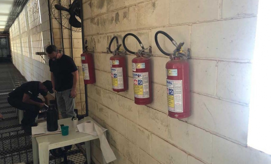 Unidades prisionais terão protocolo único de combate a incêndios