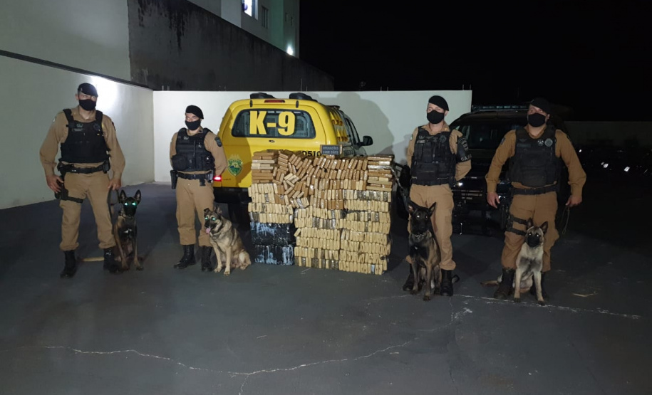 PM prende homem e apreende mais de 350 quilos de maconha em Jussara, no Noroeste do estado