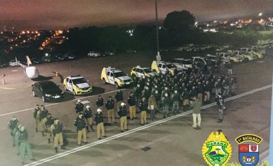 Com a Operação Centro II, PM encaminha 15 pessoas e apreende quatro quilos de drogas em Ponta Grossa
