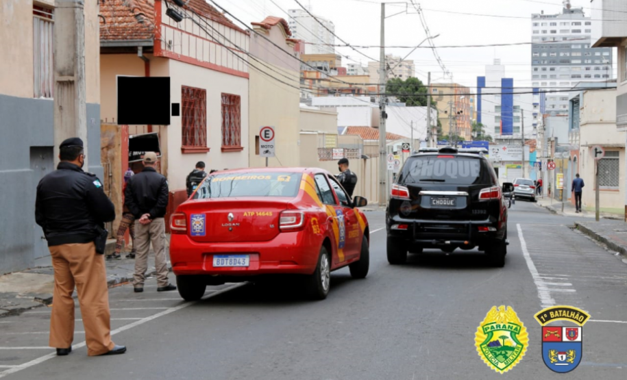 Com a Operação Centro II, PM encaminha 15 pessoas e apreende quatro quilos de drogas em Ponta Grossa