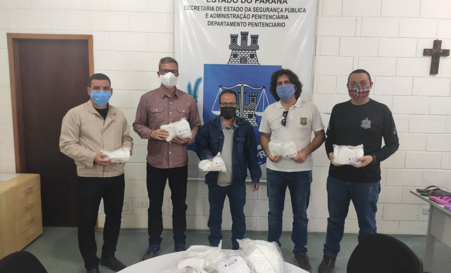 Produção de EPIs em presídios já passa de 330 mil unidades