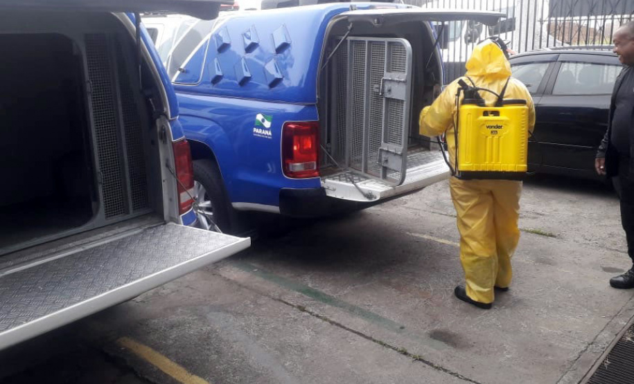 Depen promove higienização constante nas prisões do Estado