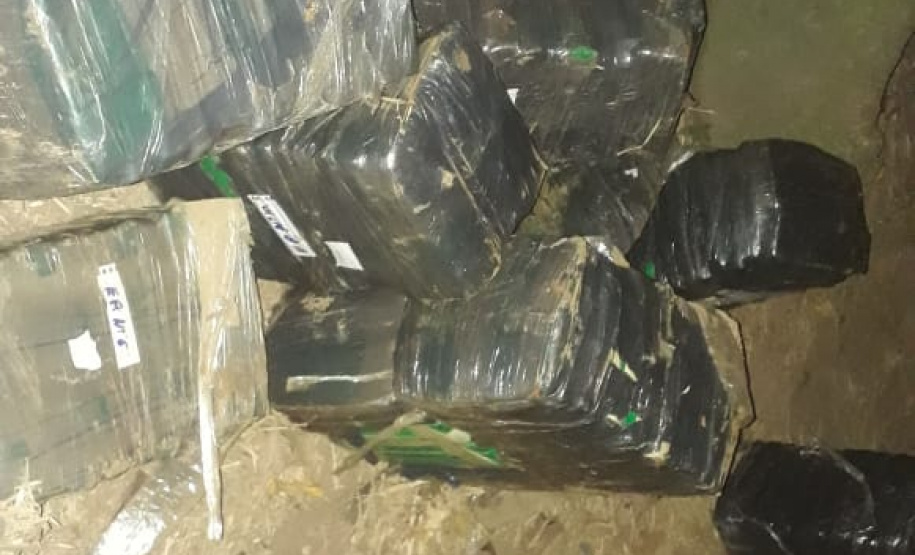 Em Foz do Iguaçu, PM apreende mais de 315 quilos de maconha e homem acaba preso