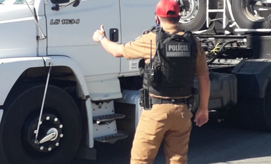 BPRv apoia Secretaria Municipal de Saúde de Almirante Tamandaré, na RMC, na vacinação de motoristas