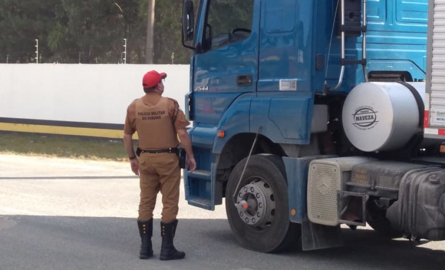 BPRv apoia Secretaria Municipal de Saúde de Almirante Tamandaré, na RMC, na vacinação de motoristas