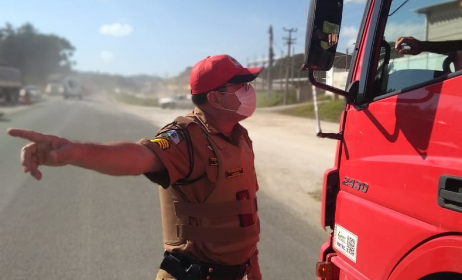 BPRv apoia Secretaria Municipal de Saúde de Almirante Tamandaré, na RMC, na vacinação de motoristas