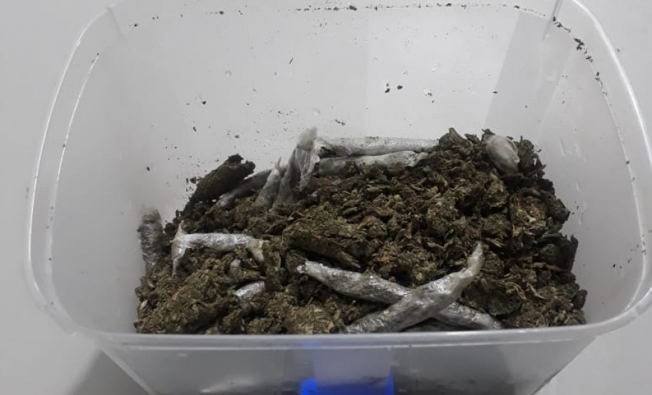 SOE apreende drogas que seriam lançadas para dentro da Penitenciária de Foz do Iguaçu