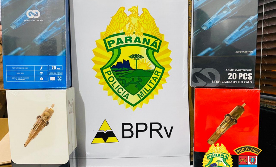 Em duas ocorrências, BPRv apreende mercadorias contrabandeadas no Noroeste do Paraná