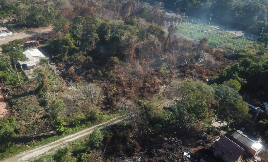 PCPR já identificou mais de 50 autores de queimadas em Guaratuba