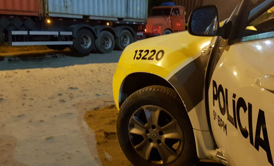 Furtos de carga de caminhões em Paranaguá caem 91% com a Operação Carga Segura no Litoral